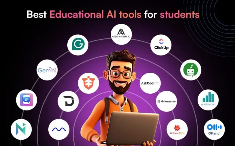 ❓ FAQ – AI Tools for Students (2025) 1. What is the best AI tool for students? ChatGPT is currently the best all-round AI tool for students because it explains concepts, solves homework, and helps with writing. 2. Which AI tool is best for writing assignments? Grammarly and QuillBot are great for writing, paraphrasing, and improving grammar. 3. What AI tool helps with math? Wolfram Alpha is the best AI tool for solving math and science problems. 4. Can AI tools help in exam preparation? Yes, tools like Khan Academy AI, Notion AI, and ChatGPT help with notes, concepts, and revision. 5. Is it safe for students to use AI tools? Yes, as long as they use AI responsibly — not for cheating, but for learning and improving